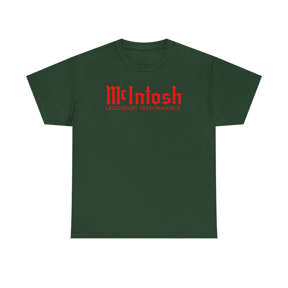 Stereo Home Theater Logo Unisex Heavy Cotton Tee T Shirt Forest Green